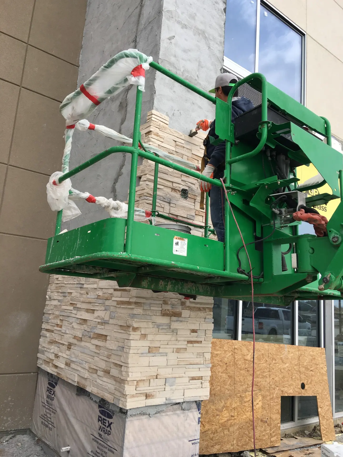 Stone Veneer Installation